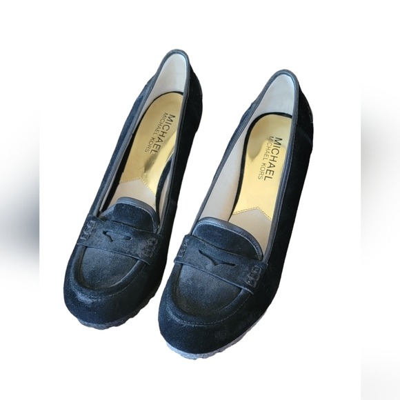 MICHAEL KORS Wedge Loafer Heel - Picture 2 of 9